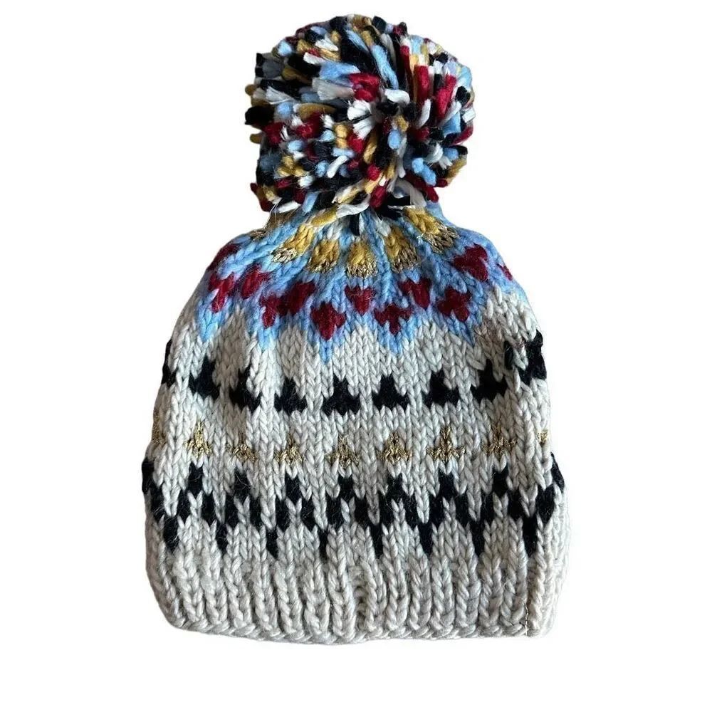 Buckle bright and neutral stocking cap